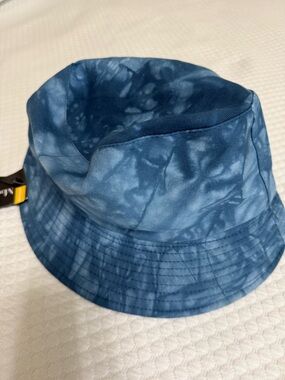Blue Tie-Dye Bucket Hat